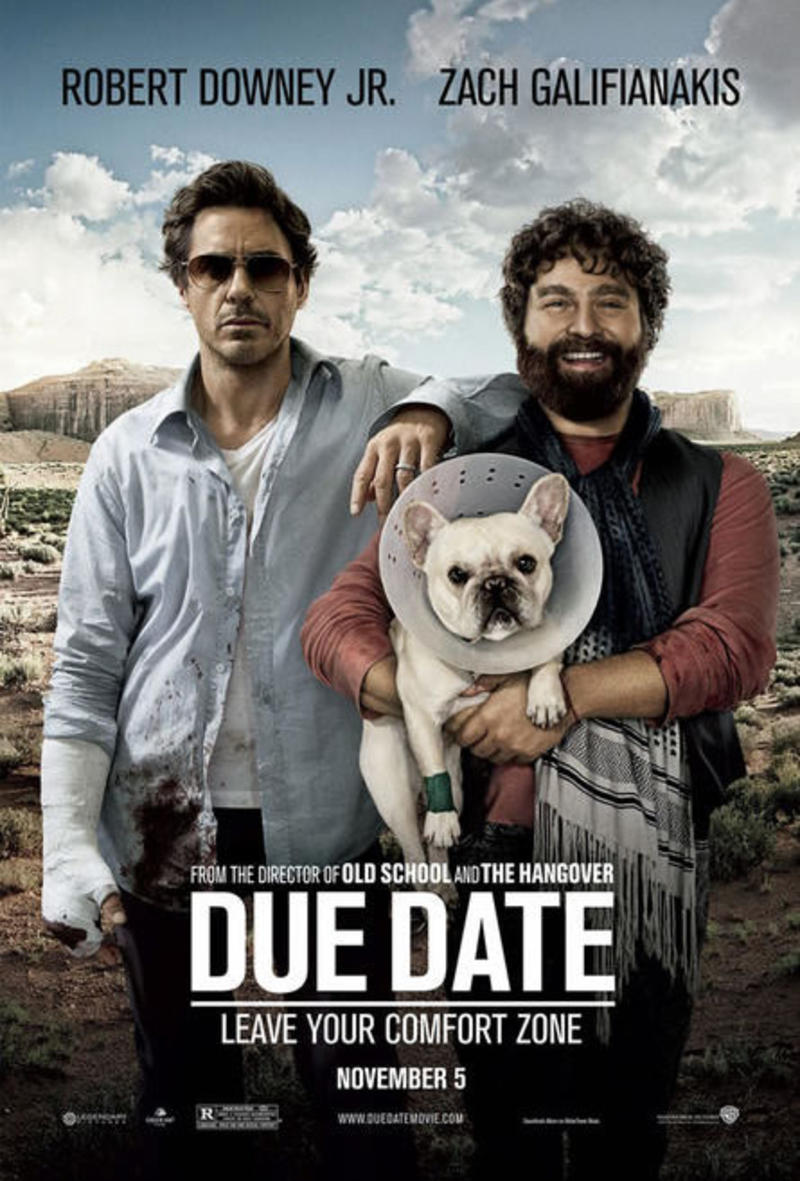 Movie review: Despite popular stars, 'Due Date' fails with weak